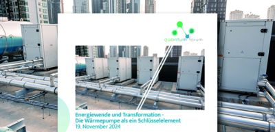 zur Veranstaltung Energiewende und Transformation - Die Wärmepumpe als ein Schlüsselelement